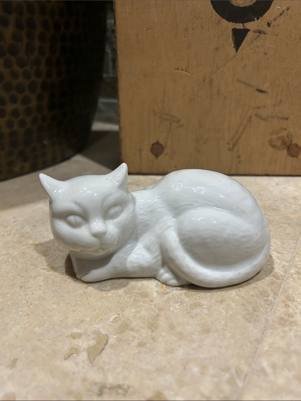 Vintage ASAHI SATO GORDON COLLECTION Japan Cat Figurine